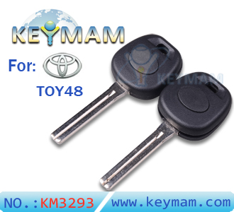 Toyota TOY48(46mm)transponder key shell (without Logo)
