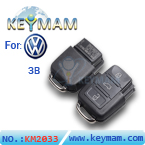 VW 3 button remote shell