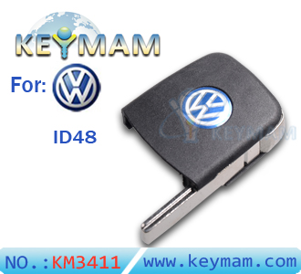 VW ID48 filp remote key head(round)