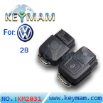 VW 2 button remote shell 