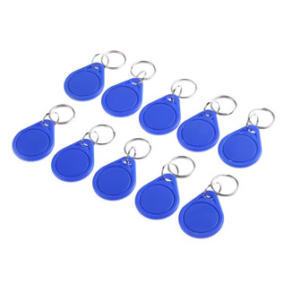 13.56Mhz RFID Tag Token Keyfob IC Cards NFC for Access Control Card Contactless M1 Card Button Card Sensor ABS