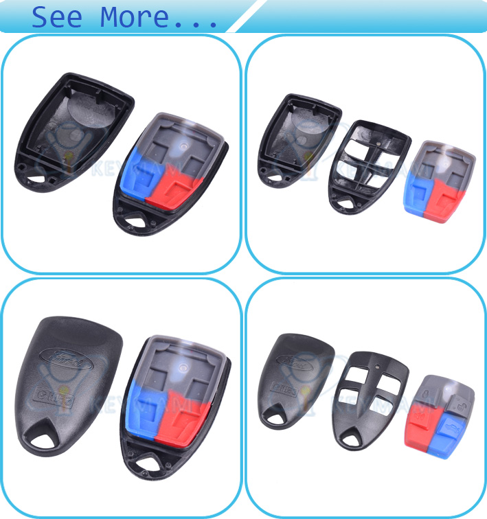 Ford remote shell 4 button (microscler)