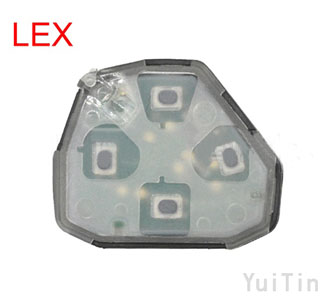 LEXUS MasterKey diamond swappable remote interior