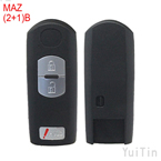 MAZDA remote key shell 2+1 button