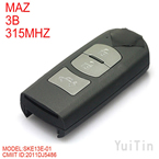 Original MAZDA Smart remote key 3 button 315MHz