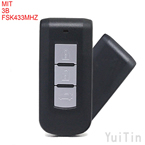 MITSUBISHI smart remote key FSK433MHz 3 buttons 7952 chip