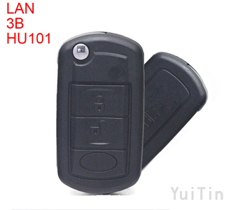 LANDROVER discovery remote key shell 3 buttons HU101(without logo)