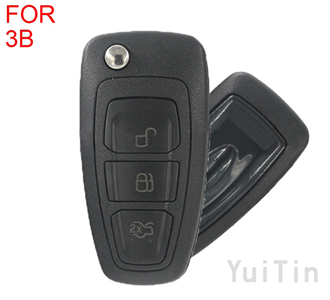 FORD Mondeo ZHISHENG folding remote key 434MHZ 3 buttons 