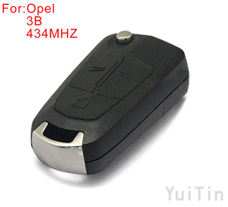 OPEL Andra folding remote key 434MHZ 3 buttons 