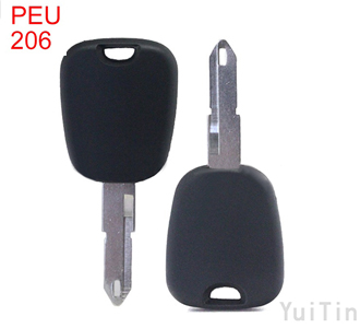 PEUGEOT 206 model key shell NE72(without logo)