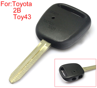 TOYOTA  remote key shell side 2 buttons