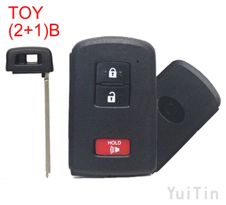 TOYOTA Camry Smart remote key shell (2+1) buttons