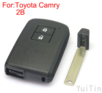 TOYOTA Camry Smart remote key shell 2 buttons (black color)