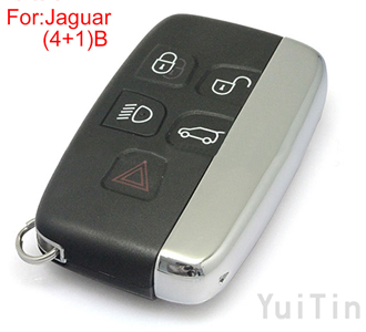 JAGUAR remote key shell 4+1 buttons