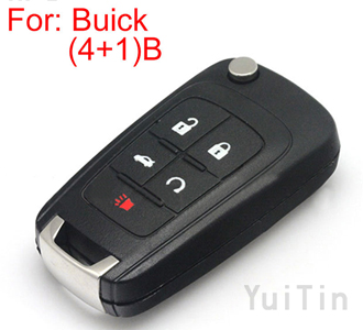 [BUICK] remote key shell (4+1)buttons