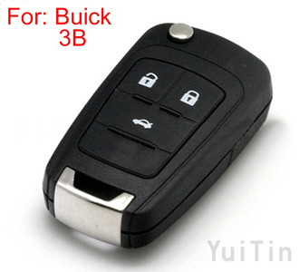 [BUICK] remote key shell 3 buttons