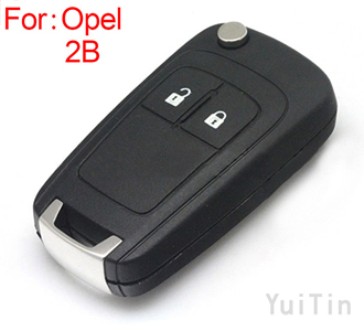 [OPEL] remote key shell 2 buttons
