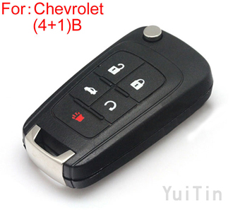 [CHEVROLET] remote key shell (4+1)buttons