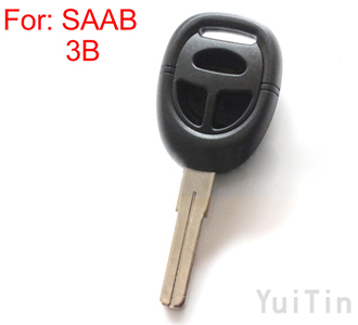 SAAB remote key shell 3-button