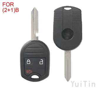 [FORD] remote key shell 2+1 button