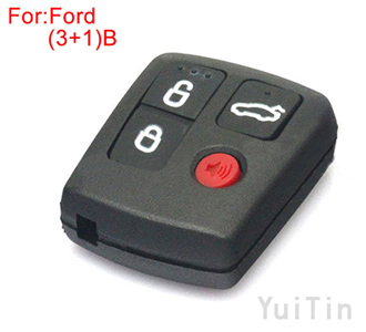 [FORD] remote shell 4 button (squareness)
