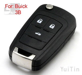 [BUICK] remote key shell 3 button