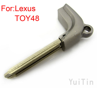 LEXUS Smart emergeny key easy to cut copper-nickel alloy TOY48