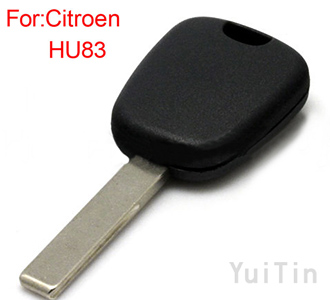 [CITROEN] key shell HU83 (without logo)