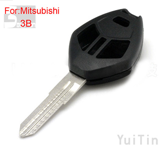 [MITSUBISHI] remote key shell 2+1 button (Left)