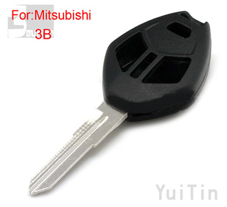 [MITSUBISHI]remote key shell 2+1 button (Right)