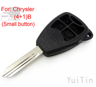 [CHRYSLER]remote key shell 4+1 button (Small button )
