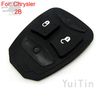 [CHRYSLER] button rubber 2 button (big button )(10pcs/lot)