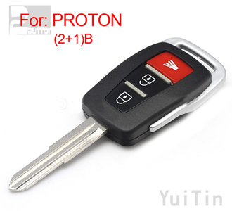 [PROTON] remote key shell 2+1 button（L）
