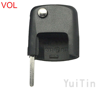 volkswagen flip remote key ID 48 (square)
