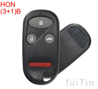 HONDA Remote Shell (3+1) Button