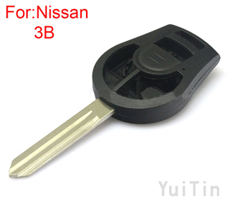 NISSAN Sunny remote key shell 3 button