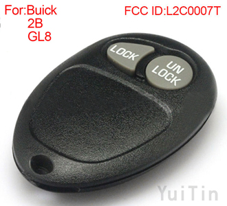 BUICK GL8 remote shell 2 button