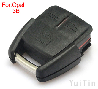 OPEL remote shell 3 button
