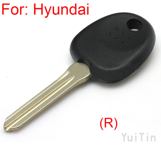 HYUNDAI key shell ( with right keyblade)