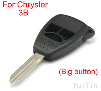 [CHRYSLER] remote key shell 3 button (Big button)
