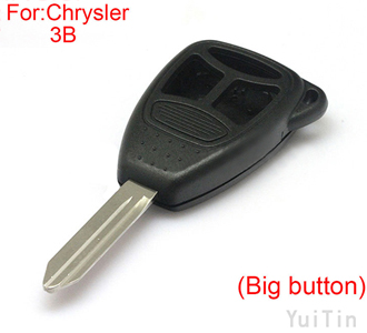 [CHRYSLER] remote key shell 2+1 button (big button)