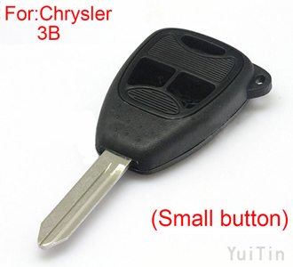 [CHRYSLER] remote key shell 2+1 button (small button)