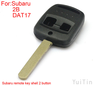SUBARU remote key shell 2 button