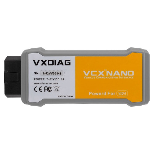 VXDIAG VCX NANO V2014D For Volvo Car Diagnostic Tool Function Better than Volvo Vida Dice