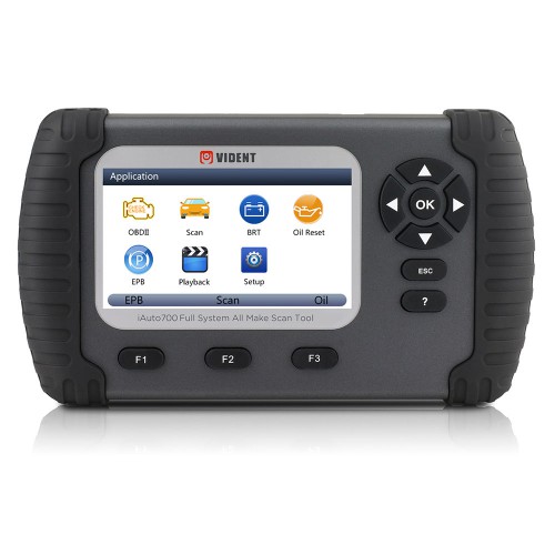 VIDENT IAuto700 Professional Car Full System Diagnostic Tool for Engine Oil Light EPB EPS ABS Airbag Reset Battery Configuration