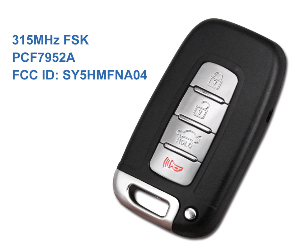  Remote Key  315MHz 4 Button for Hyundai 