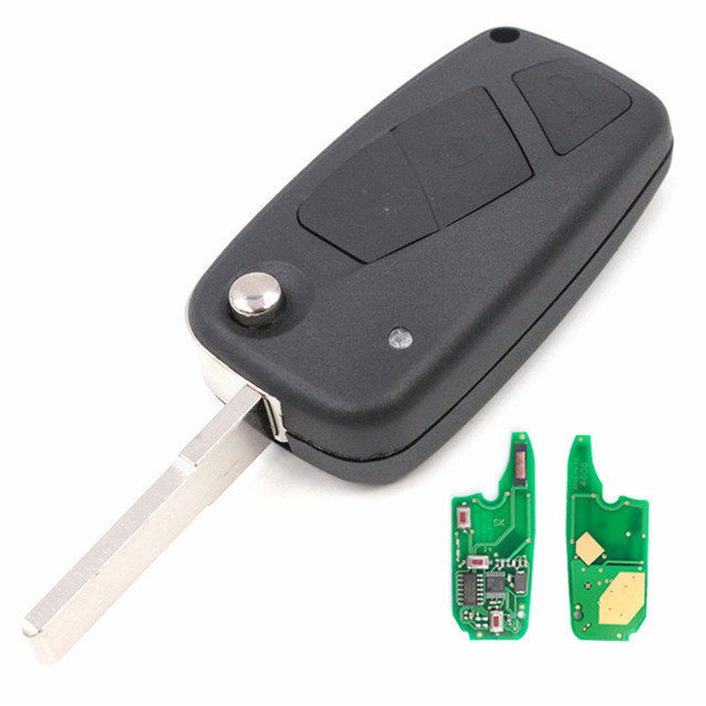 3 buttons 433MHz Remote Key PCF7946A for Fiat  For Citroen Nemo