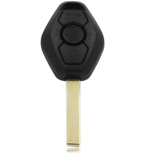 3 Buttons 433MHz Smart Remote Key 2 track for BMW with PCF7942-44 ID46 Chip (CAS2 System)