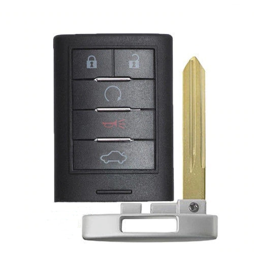 4+1 Buttons 315MHz Smart Key For Cadillac
