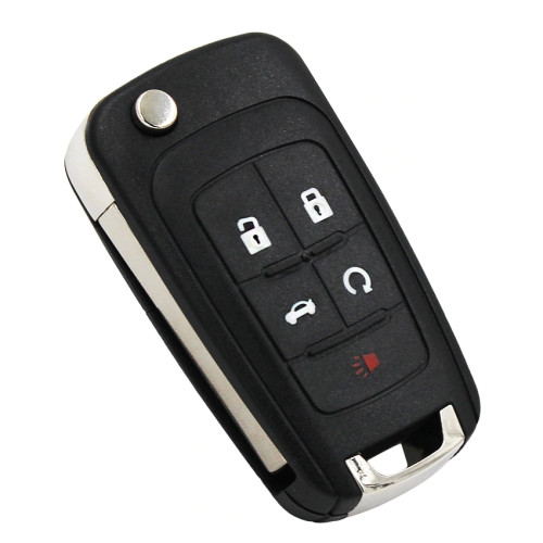 4+1 Buttons 315Mhz Flip Remote Key For Chevrolet (Smart System)